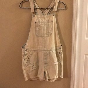 American Eagle Overall Shorts